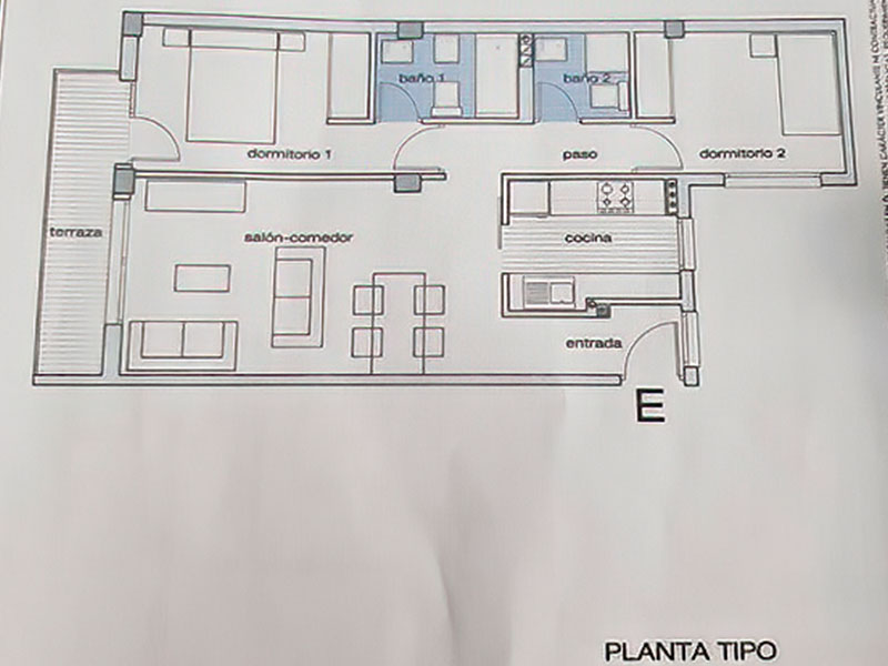 Vivienda de  2 dormitorios en Formentera del Segura